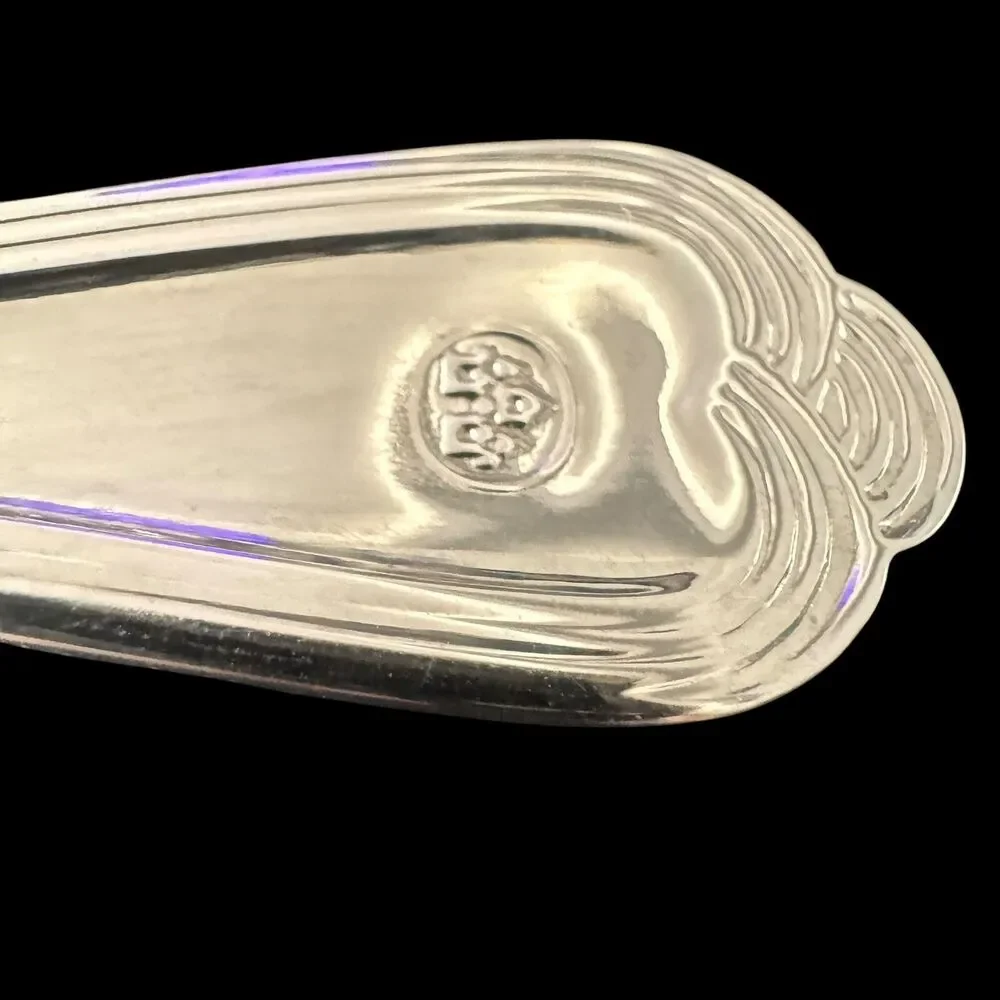 Pfaltzgraff FAIRISLE Flat Handle Master Butter Knife 6 3/4